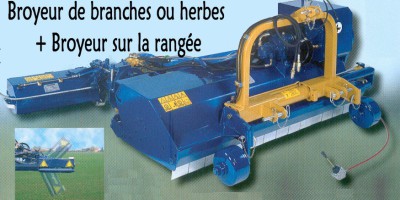 Broyeur de branches ou herbes