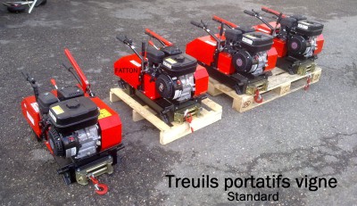 Treuils portatifs vigne (standard)