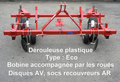 Dérouleuse plastique