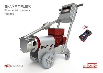 Pompe à vin SMARTFLEX de PMH Vinicole