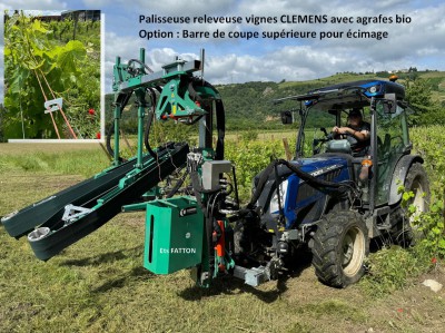 Palisseuse releveuse vignes CLEMENS