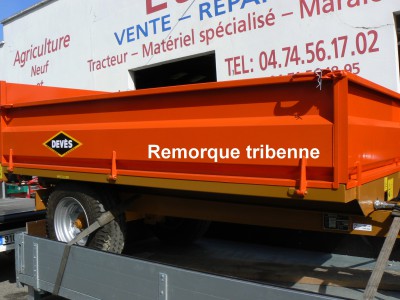 Remorque tribenne