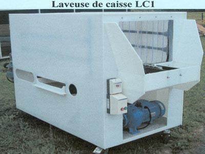 Laveuse de caisses