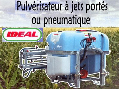 Pulvérisateur à jets portés ou pneumatique IDEAL