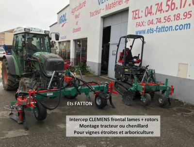 Intercep CLEMENS frontal lames + rotors