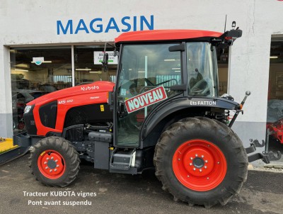 Tracteur KUBOTA vignes