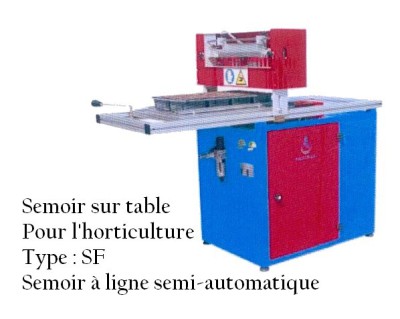 Semoir sur table pour l'horticulture