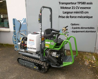 Transporteur TP 580 assis