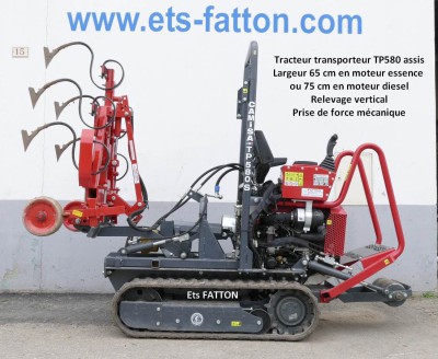 Tracteur transporteur TP580 assis