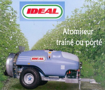 Atomiseur IDEAL trainé ou porté