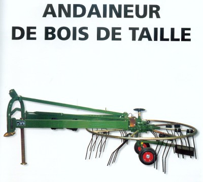 Andaineur de bois de taille