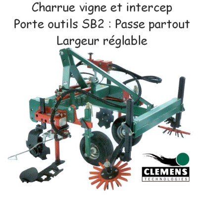 Charrue vigne et intercep