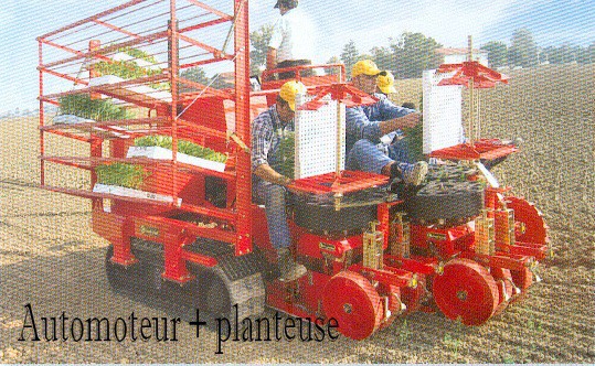 Automoteur + planteuse Checchi & Magli