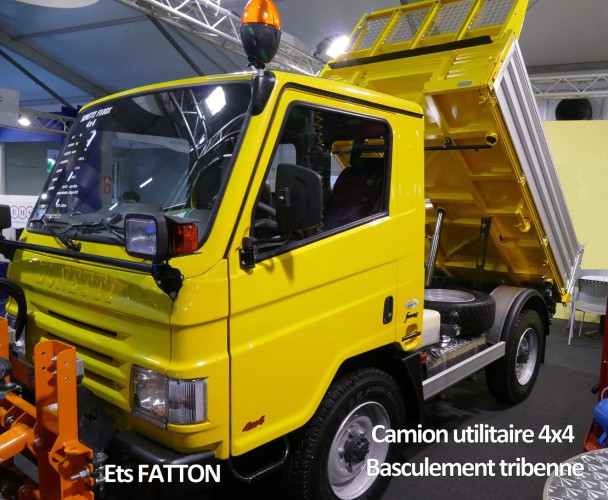 Camion utilitaire 4x4 pour collectivités