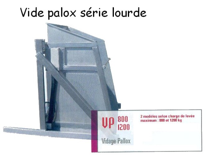 Vide palox série lourde