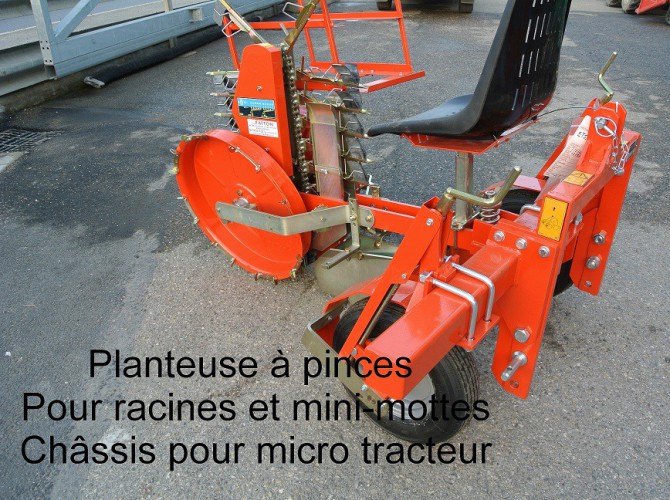 Planteuse à pinces