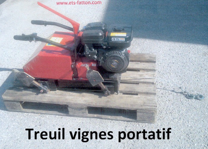 Treuil vignes portatif