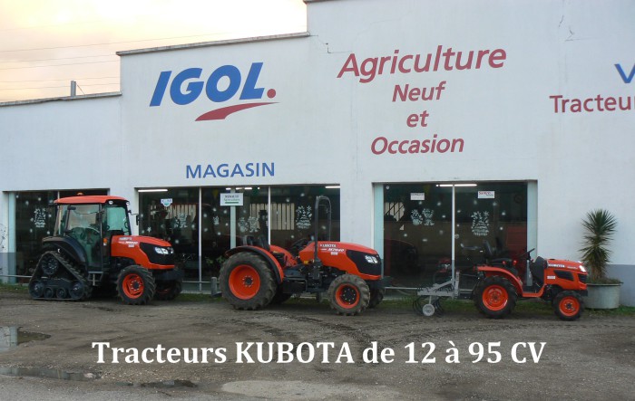 Tracteurs KUBOTA